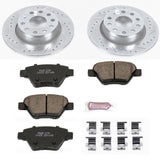 Power Stop 10-12 Audi A3 Rear Z23 Evolution Sport Brake Kit