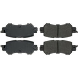 Posi-Quiet 10 / 12-17 Nissan GT-R Premium Semi-Metallic Front Brake Pads