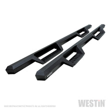 Load image into Gallery viewer, Westin 04-13 Chevy Silverado 1500 Crew Cab 2004-2013 HDX Drop Nerf Step Bars - Textured Black