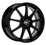 Enkei EDR9 15x6.5 5x100/114.3 38mm offset 72.6 Bore Diameter Black Wheel