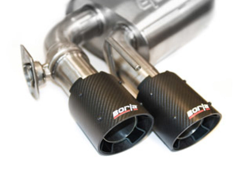 Borla 17-18 Chevrolet Camaro ZL1 6.2L V8 Atak Catback Exhaust w/ Dual Mode Valves CF Black Anod