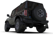 Load image into Gallery viewer, Rally Armor 21-25 Ford Bronco (Plstc Bmpr + RR - NO Rptr/Sprt) Blk Mud Flap w/Cy Orange Logo
