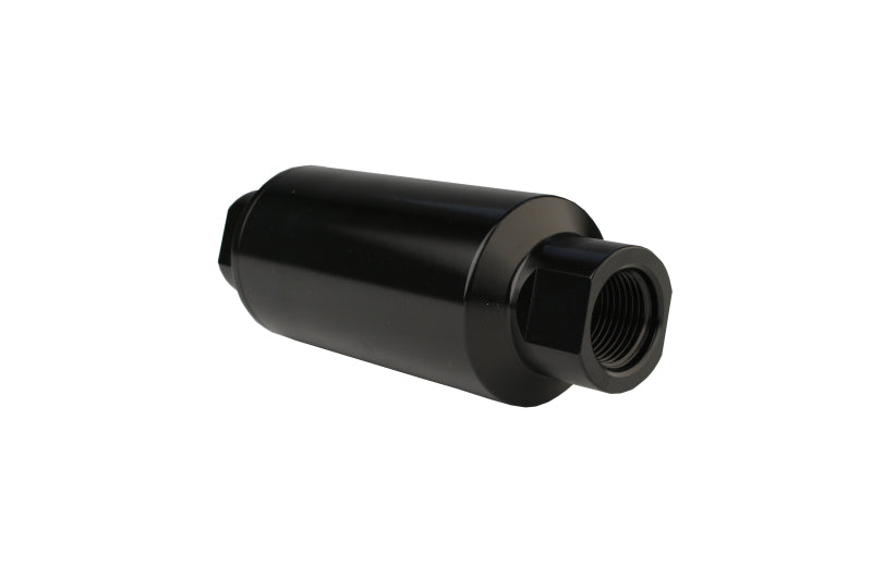 Aeromotive In-Line Filter - AN-10 - Black - 100 Micron