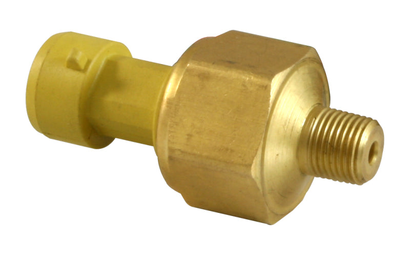 AEM 150 PSIg MAP Brass Sensor Kit (Includes 150 PSIg Brass Sensor & 12in Flying Lead Connector)