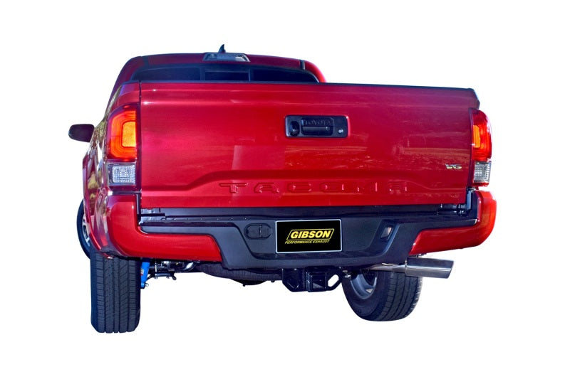 Gibson 16-22 Toyota Tacoma Limited 3.5L 2.5in Cat-Back Single Exhaust - Aluminized