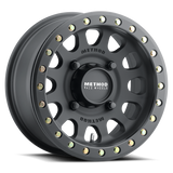 Method MR401 UTV Beadlock 15x7 / 5+2/38mm Offset / 4x136 / 106mm CB Matte Black Wheel