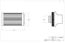 Load image into Gallery viewer, Aeromotive In-Line Filter - (AN-10) 100 Micron SS Element