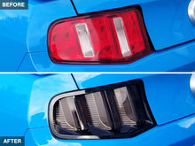 Load image into Gallery viewer, Raxiom 10-12 Ford Mustang Vector V2 LED Tail Lights - Gloss Black Housing (Clear Lens)