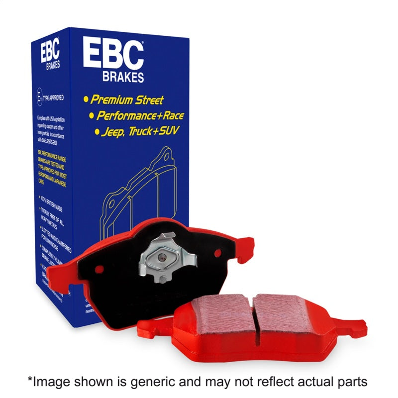 EBC 07-11 Mercedes-Benz CL63 AMG 6.2 Redstuff Rear Brake Pads