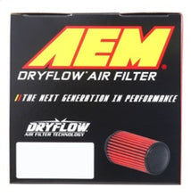 Load image into Gallery viewer, AEM 2.75in Flange ID x 6.25in Base OD x 7in H Dryflow Conical Air Filter