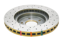 Load image into Gallery viewer, DBA 8/98+ Nissan Skyline R34 GTT Front Cross Drilled Slotted 4000 Series Rotor