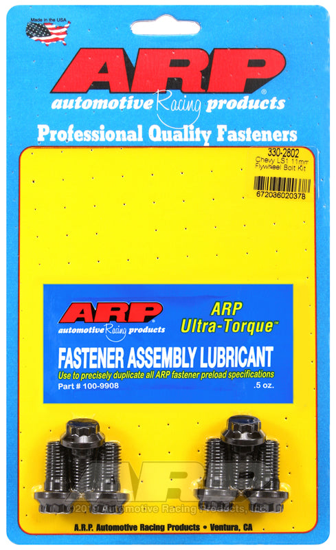 ARP Chevrolet LS Gen III/IV 0.880in UHL Flexplate Bolt Kit - 1/2 12pt Socket Size