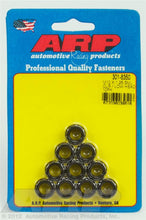Load image into Gallery viewer, ARP M10x1.25 Sml Clr/Low Head 12PT Nut Kit 8740 Chrome Moly Black - 10 PK