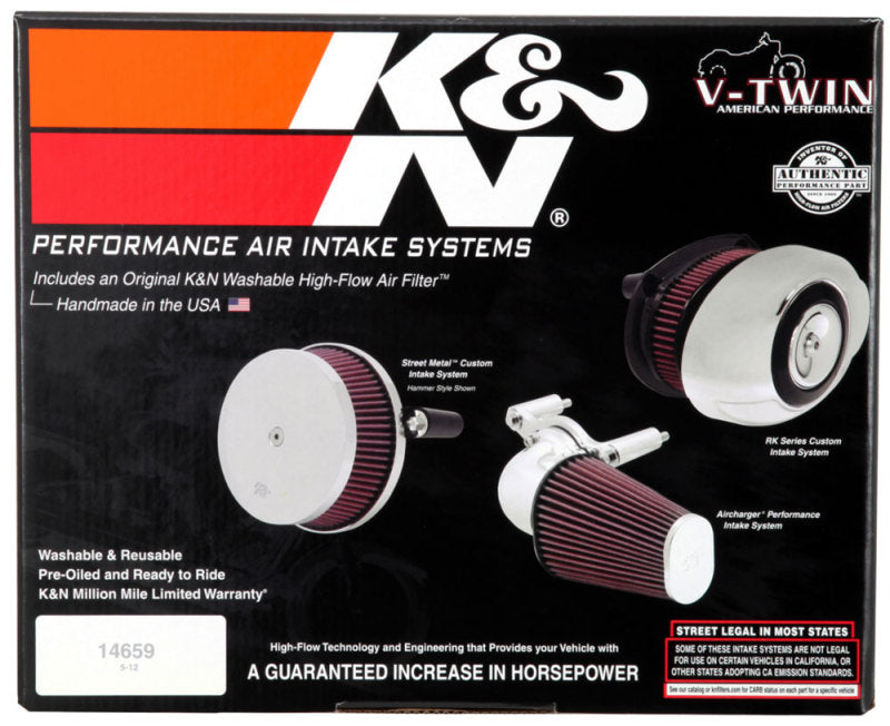 K&N Intake System 2014 Yamaha XVS950 Bolt 942