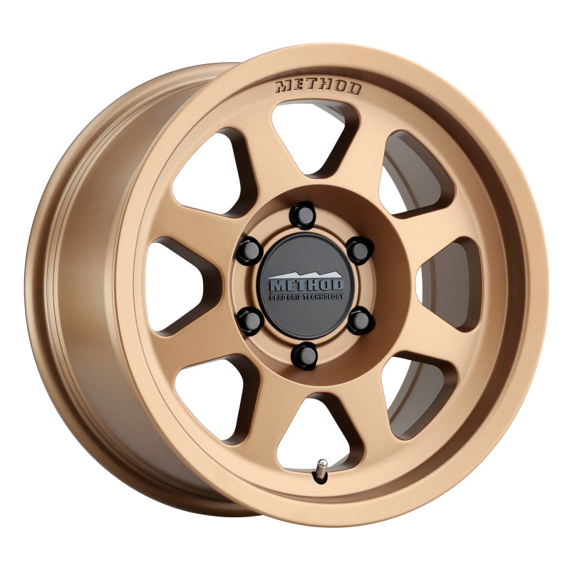 Method MR701 16x8 0mm Offset 6x5.5 106.25mm CB Method Bronze Wheel