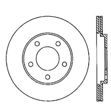 Load image into Gallery viewer, StopTech Power Slot 05-10 Mustang V6/4.0L / GT V8-4.6L Rear Left Slotted Rotor