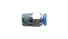 Load image into Gallery viewer, Vibrant Male Straight Pneumatic Vacuum Fitting (1/8in NPT Thread) - for 1/4in (6mm) OD tubing