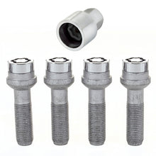 Load image into Gallery viewer, McGard Wheel Lock Bolt Set - 4pk. (Radius Seat) M14X1.5 / 17mm Hex / 45.0mm Shank Length - Chrome