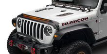 Load image into Gallery viewer, AVS 2018-2019 Jeep Wrangler (JL) Aeroskin Low Profile Hood Shield w/ Lights - Black