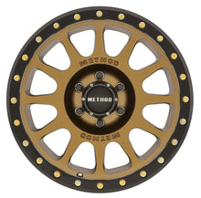 Load image into Gallery viewer, Method MR305 NV 18x9 +18mm Offset 6x5.5 108mm CB Method Bronze/Black Street Loc Wheel