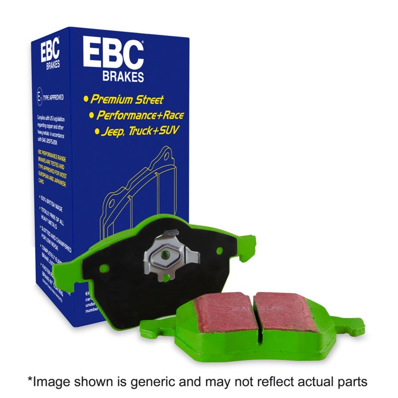 EBC 04-08 Acura TL 3.2 (Manual)(Brembo) Greenstuff Front Brake Pads