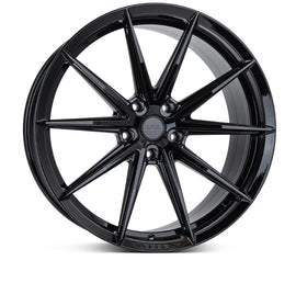 Vossen HFX-2 22x10.5 / 5x120 / ET38 / Deep Face / 72.56 - Gloss Black Wheel