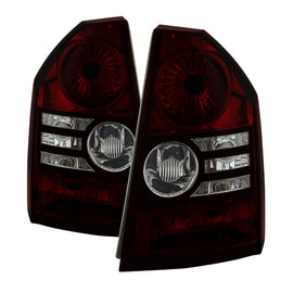 xTune Chrysler 300 2008-2010 OEM Style Tail Lights -Red Smoked ALT-JH-C308-OE-RSM