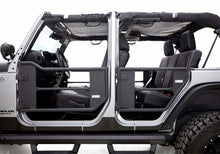 Load image into Gallery viewer, Rampage 2007-2018 Jeep Wrangler(JK) Unlimited 4-Door Tube Doors With Netting - Black