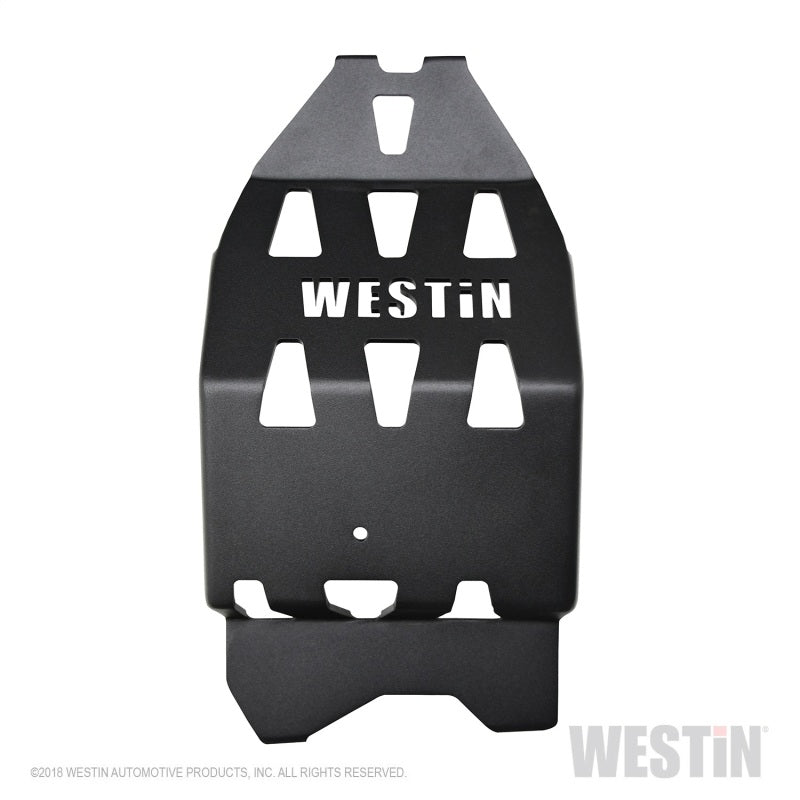 Westin/Snyper 18-21 Jeep Wrangler JL Oil Pan Skid Plate - Textured Black