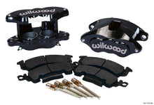 Load image into Gallery viewer, Wilwood D52 Front Caliper Kit - Black Powder 2.00 / 2.00in Piston 1.04in Rotor